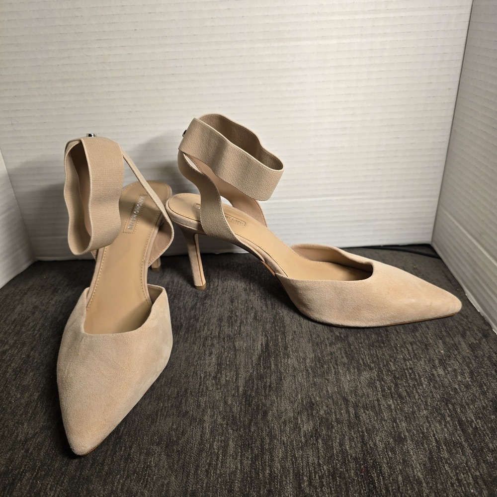 ANTONIO MELANI Shoes Womens Size 11M Stelena Modern Taupe Slingback Heel